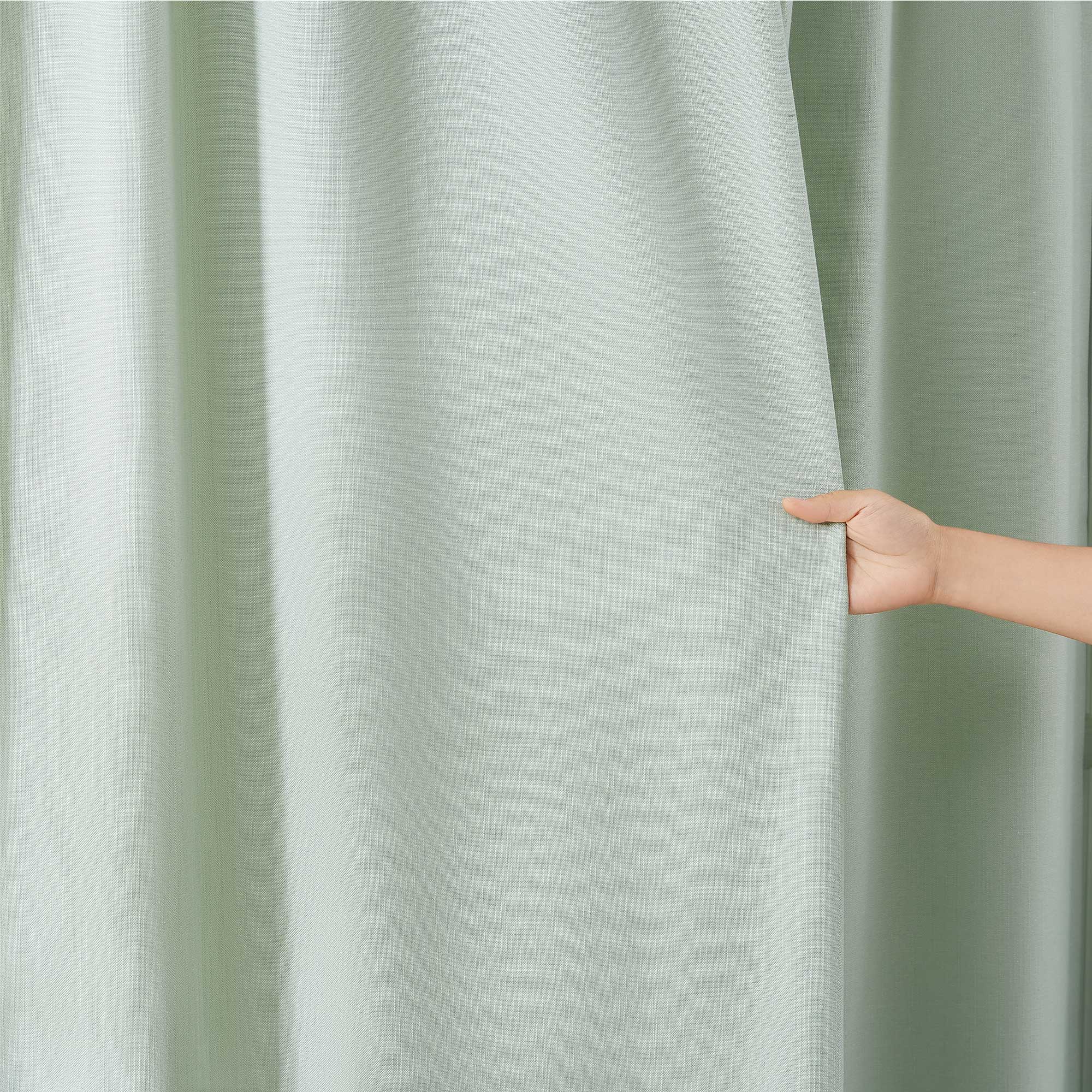 Amelia Solid Texture Cotton Curtains | Subtle Elegance & Light Filtering