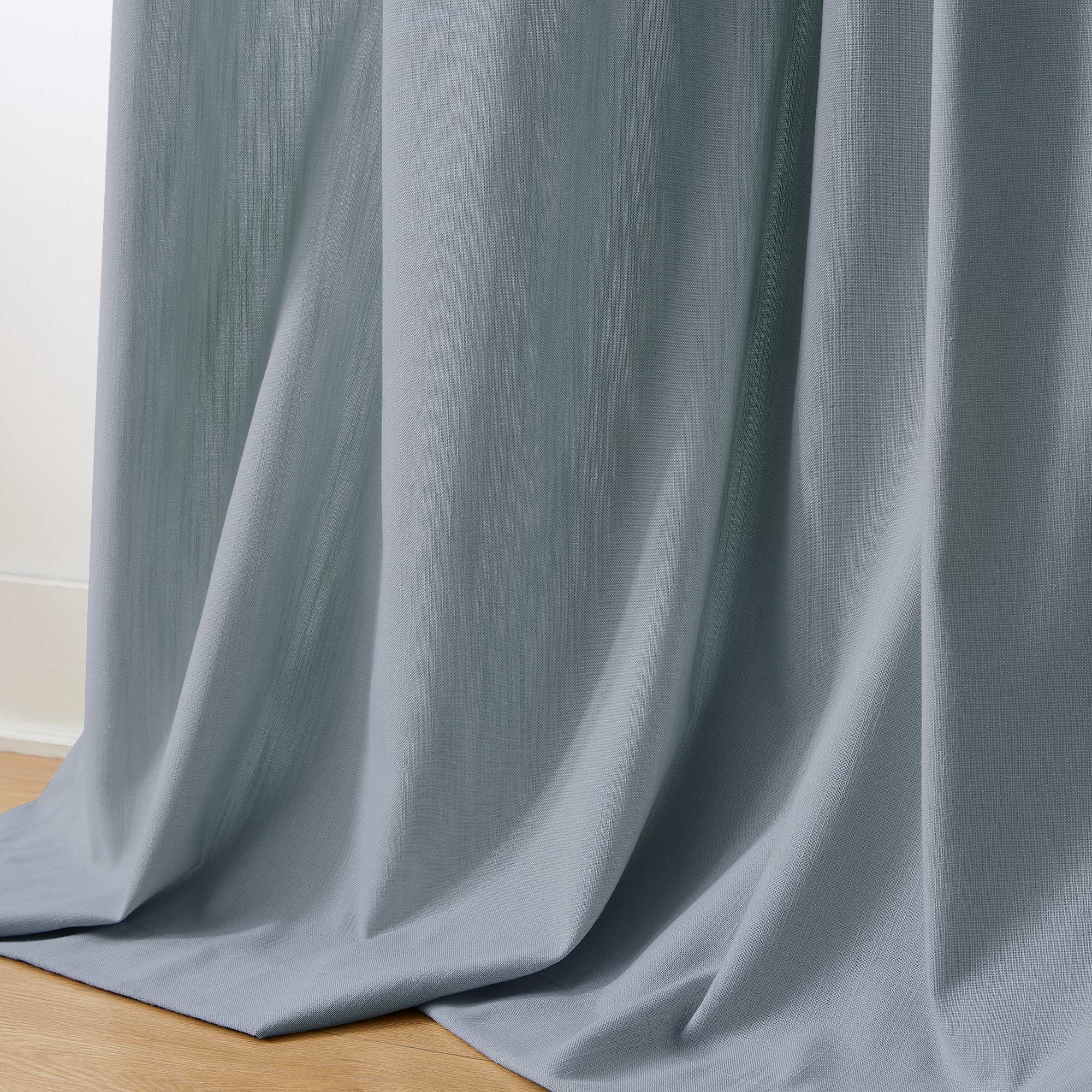 Amelia Solid Texture Cotton Curtains | Subtle Elegance & Light Filtering