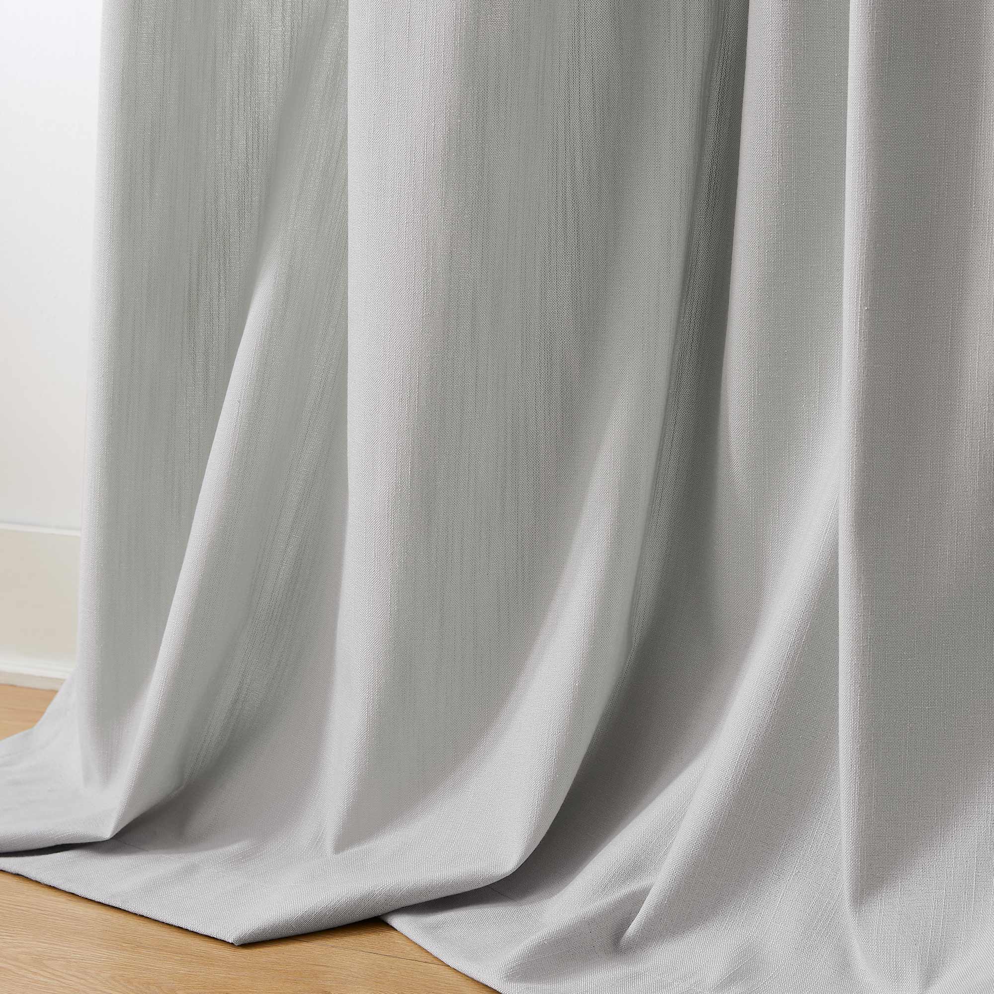 Amelia Solid Texture Cotton Curtains | Subtle Elegance & Light Filtering