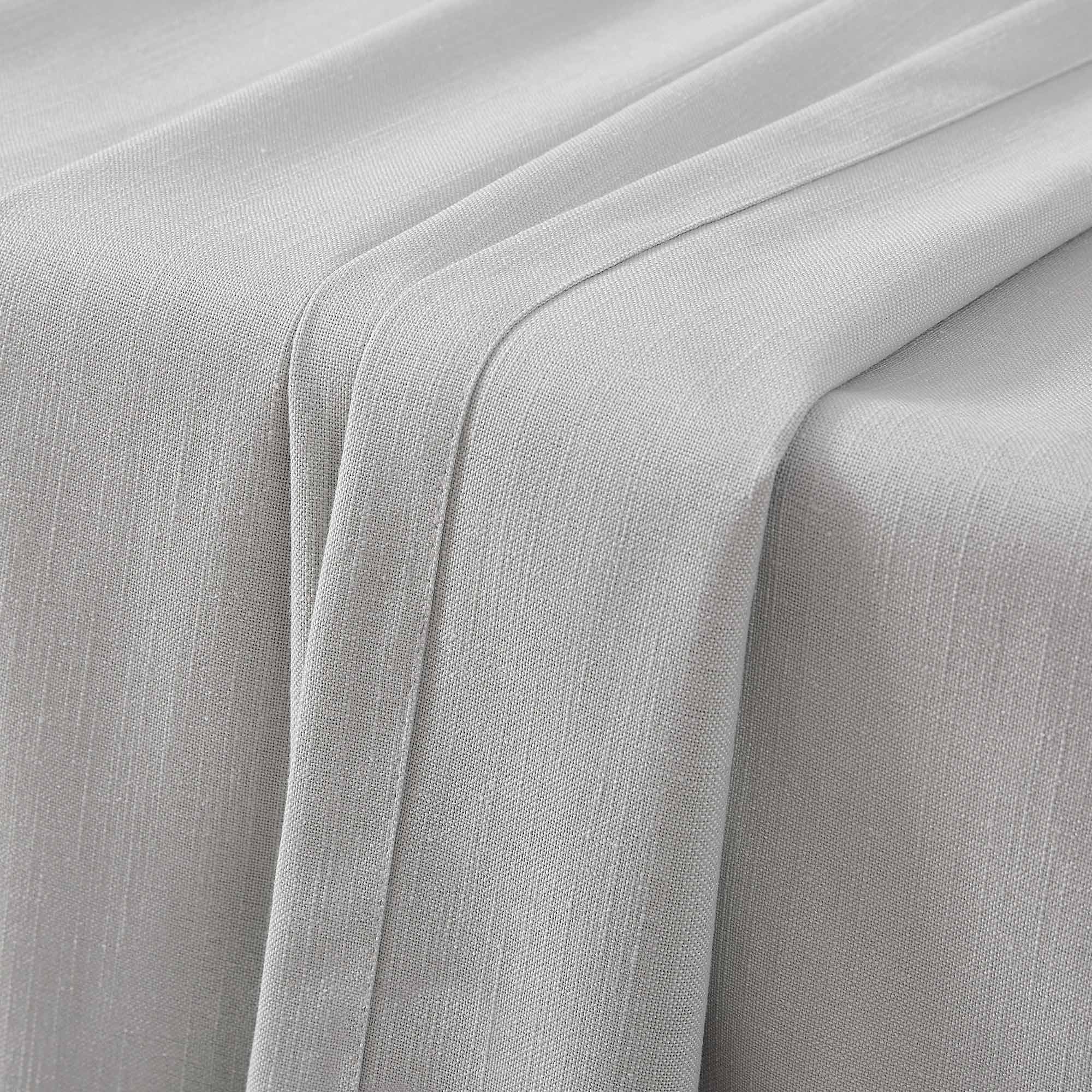 Amelia Solid Texture Cotton Curtains | Subtle Elegance & Light Filtering