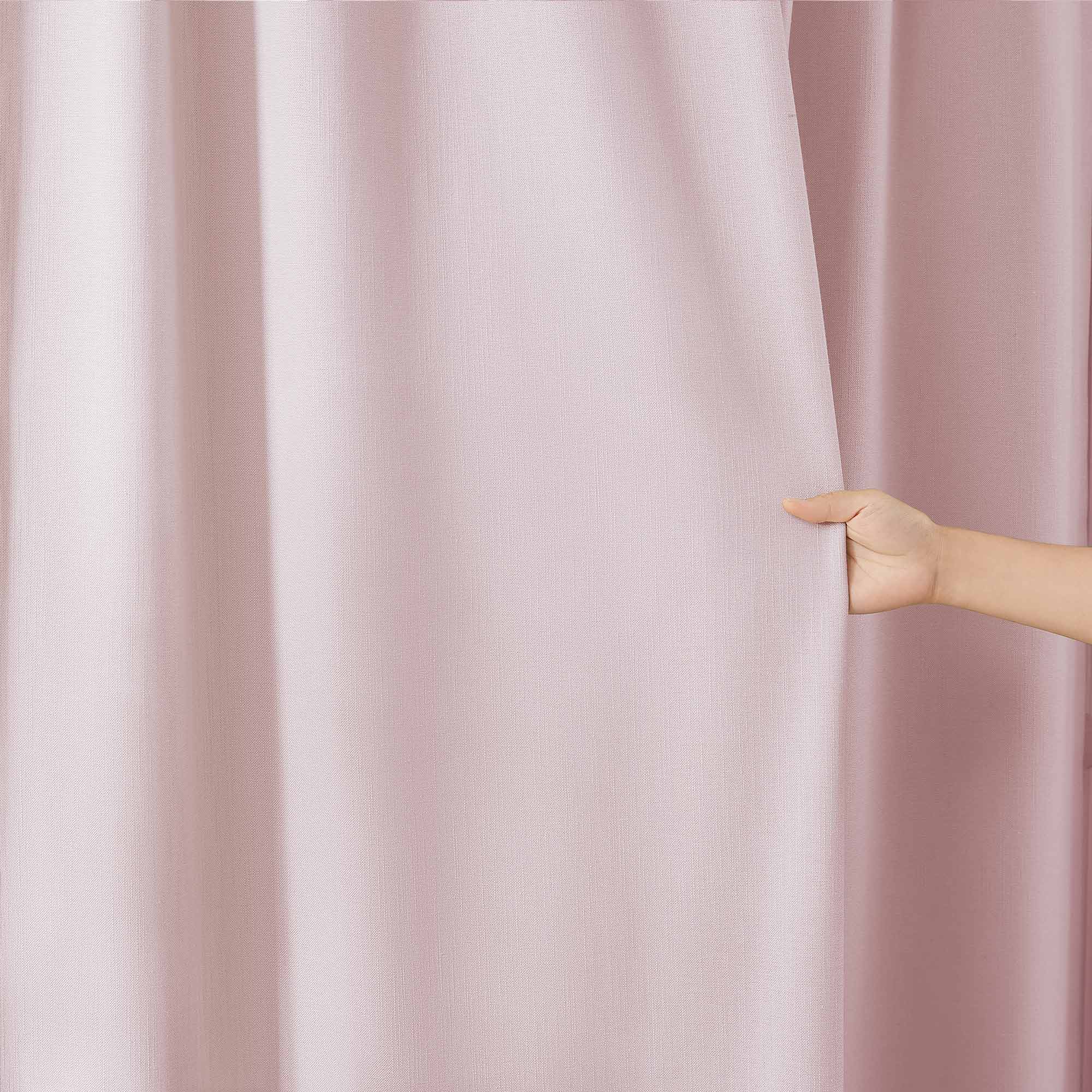 Amelia Solid Texture Cotton Curtains | Subtle Elegance & Light Filtering
