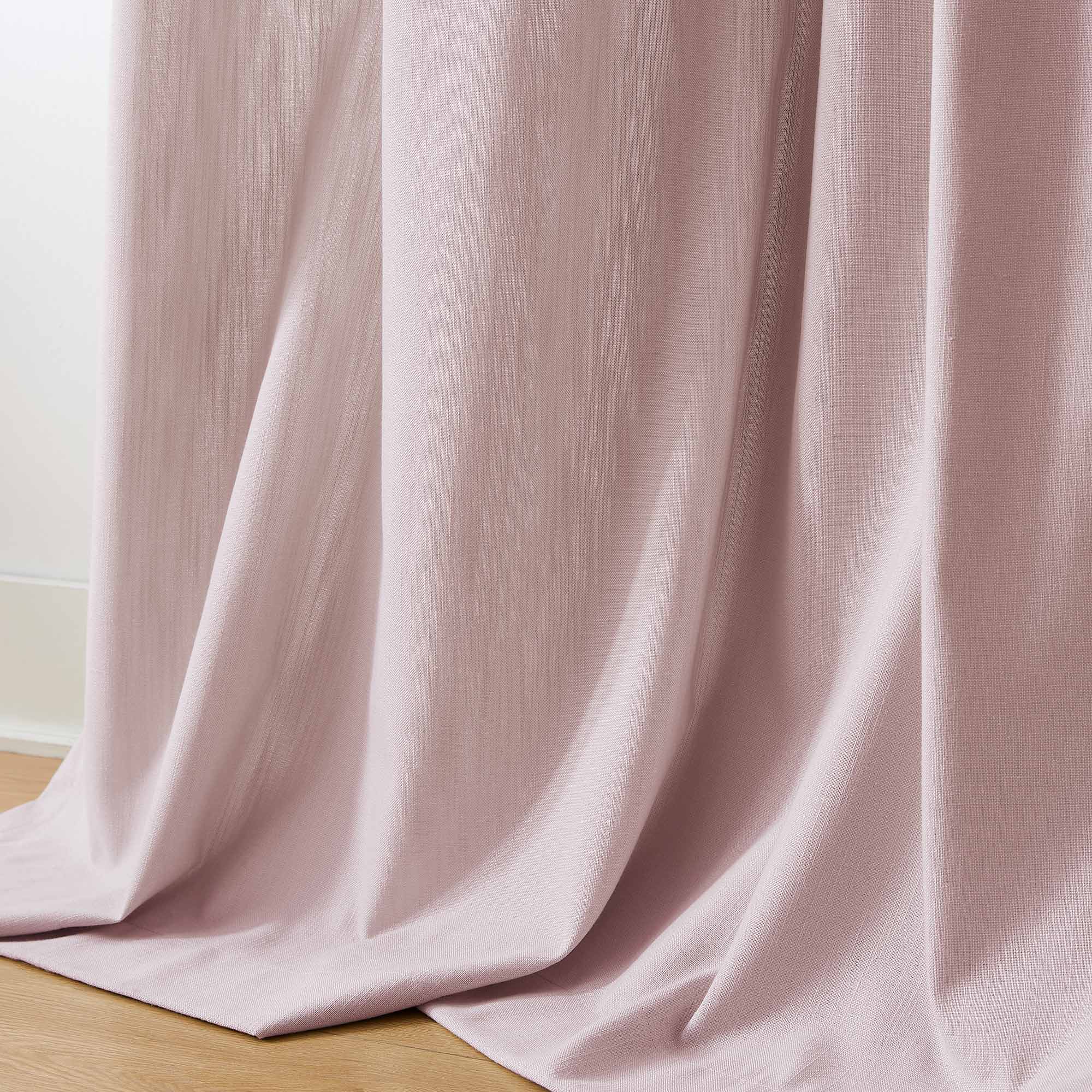 Amelia Solid Texture Cotton Curtains | Subtle Elegance & Light Filtering