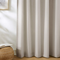 Amelia Solid Texture Cotton Curtains | Subtle Elegance & Light Filtering