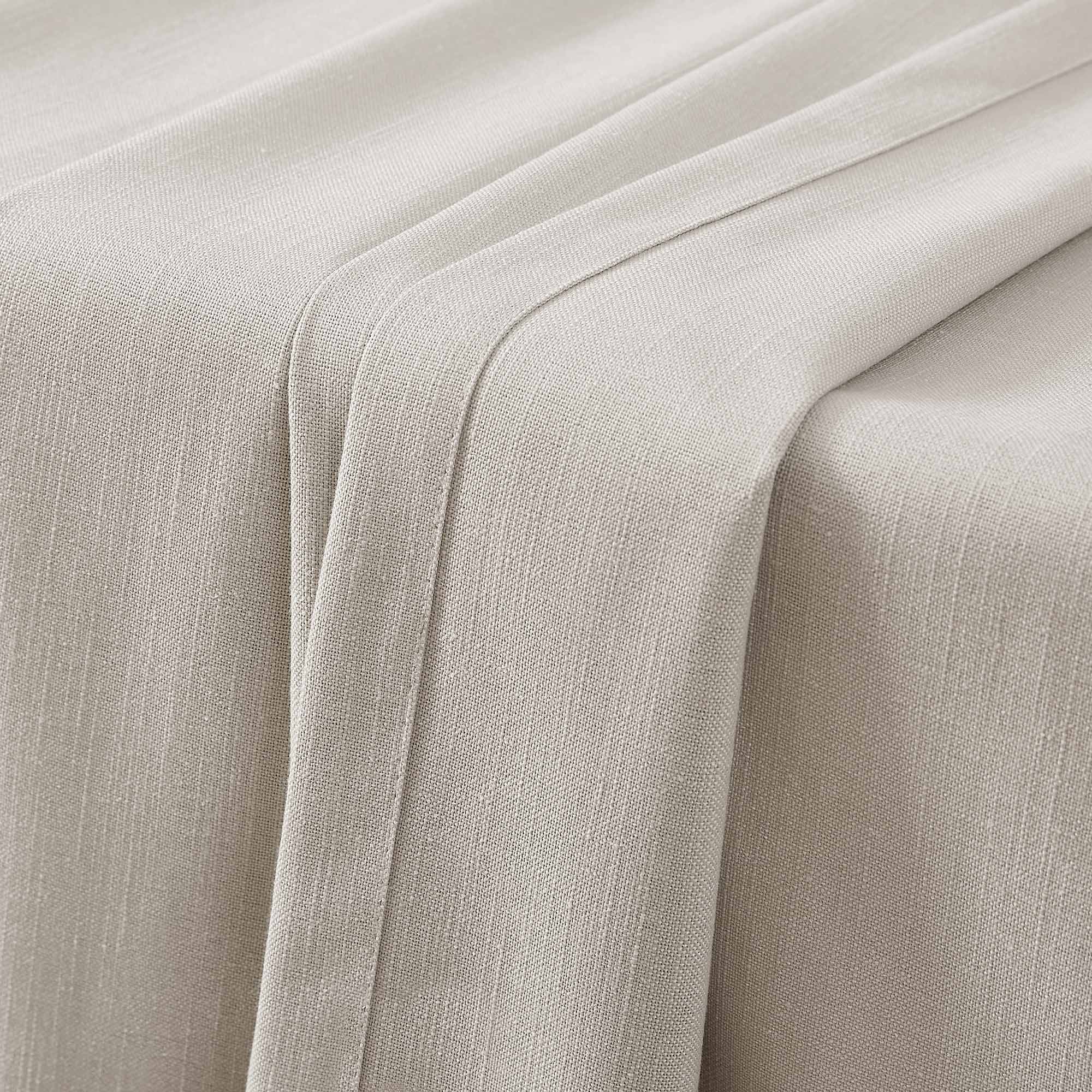 Amelia Solid Texture Cotton Curtains | Subtle Elegance & Light Filtering