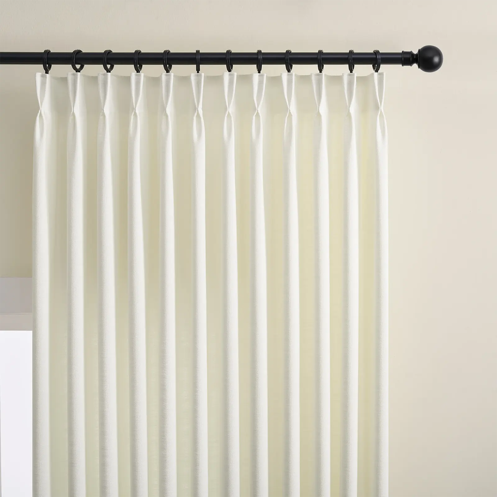 Custom Blackout Linen Curtain for an Elegant Linen Drapery with a Refined Look