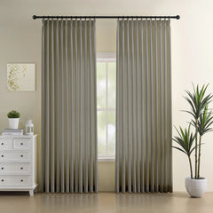Custom Blackout Linen Curtain for an Elegant Linen Drapery with a Refined Look