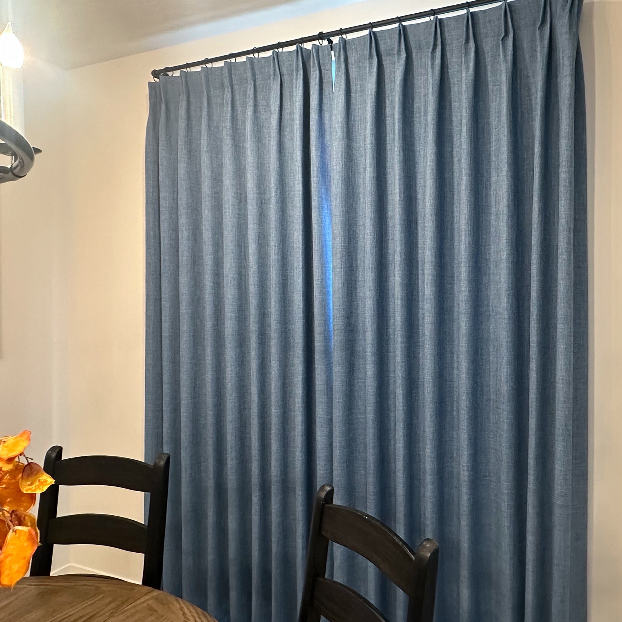 Custom Permanently Flame Resistant Blockout Curtains