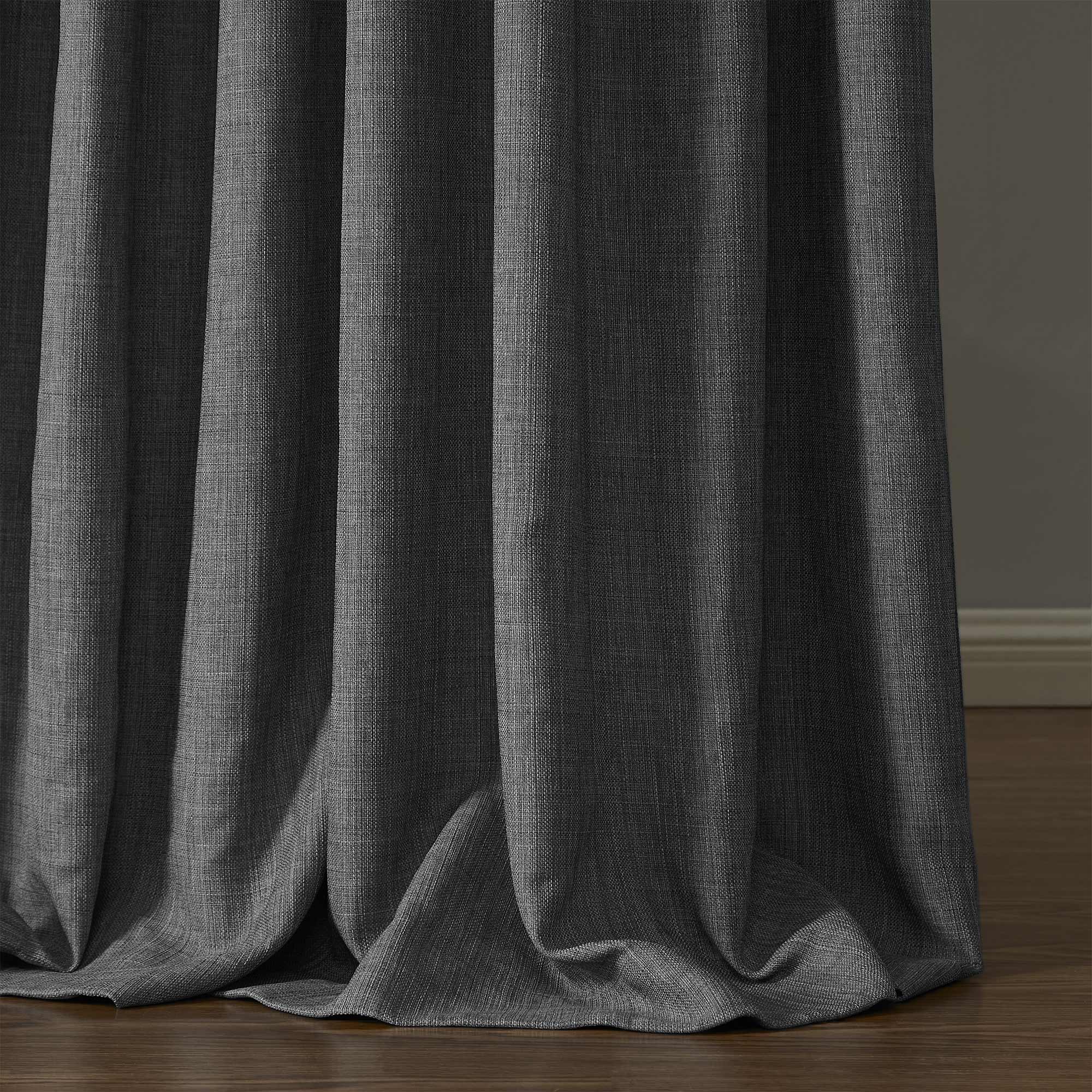 Custom Permanently Flame Resistant Blockout Curtains