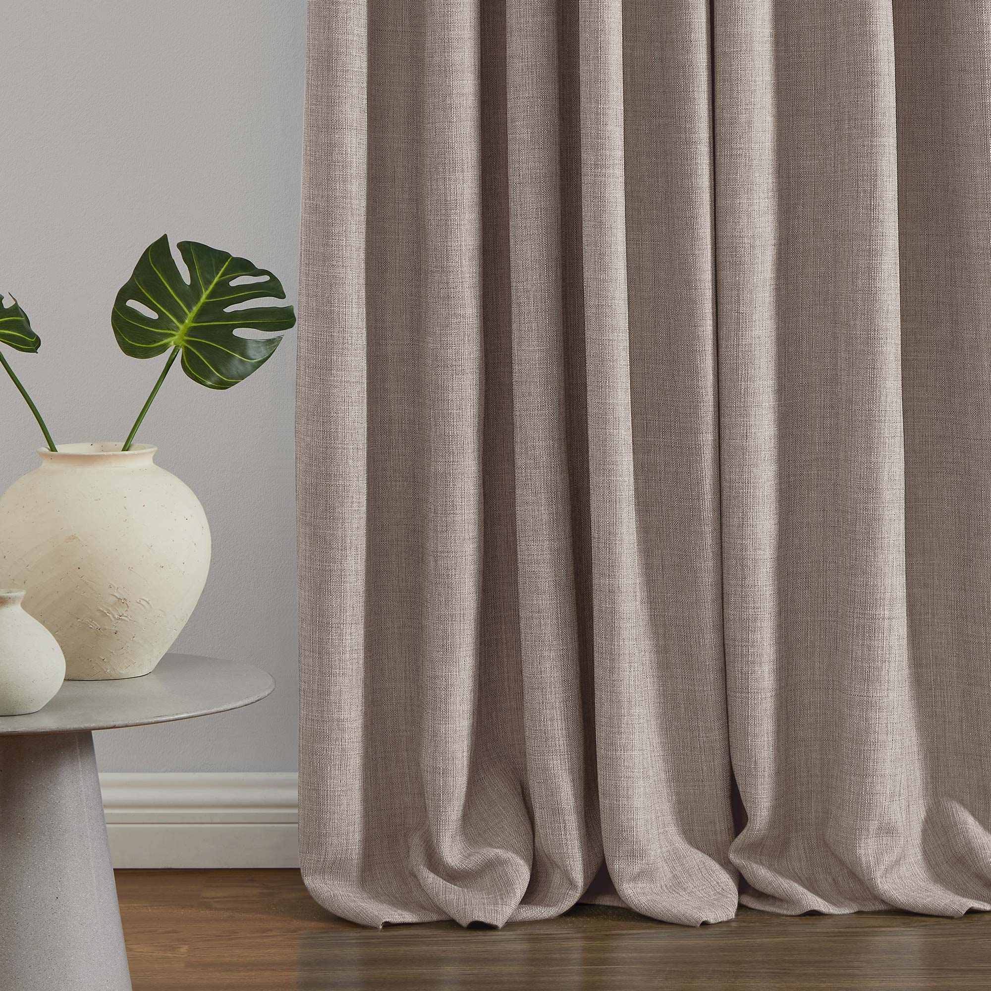 Custom Permanently Flame Resistant Blockout Curtains