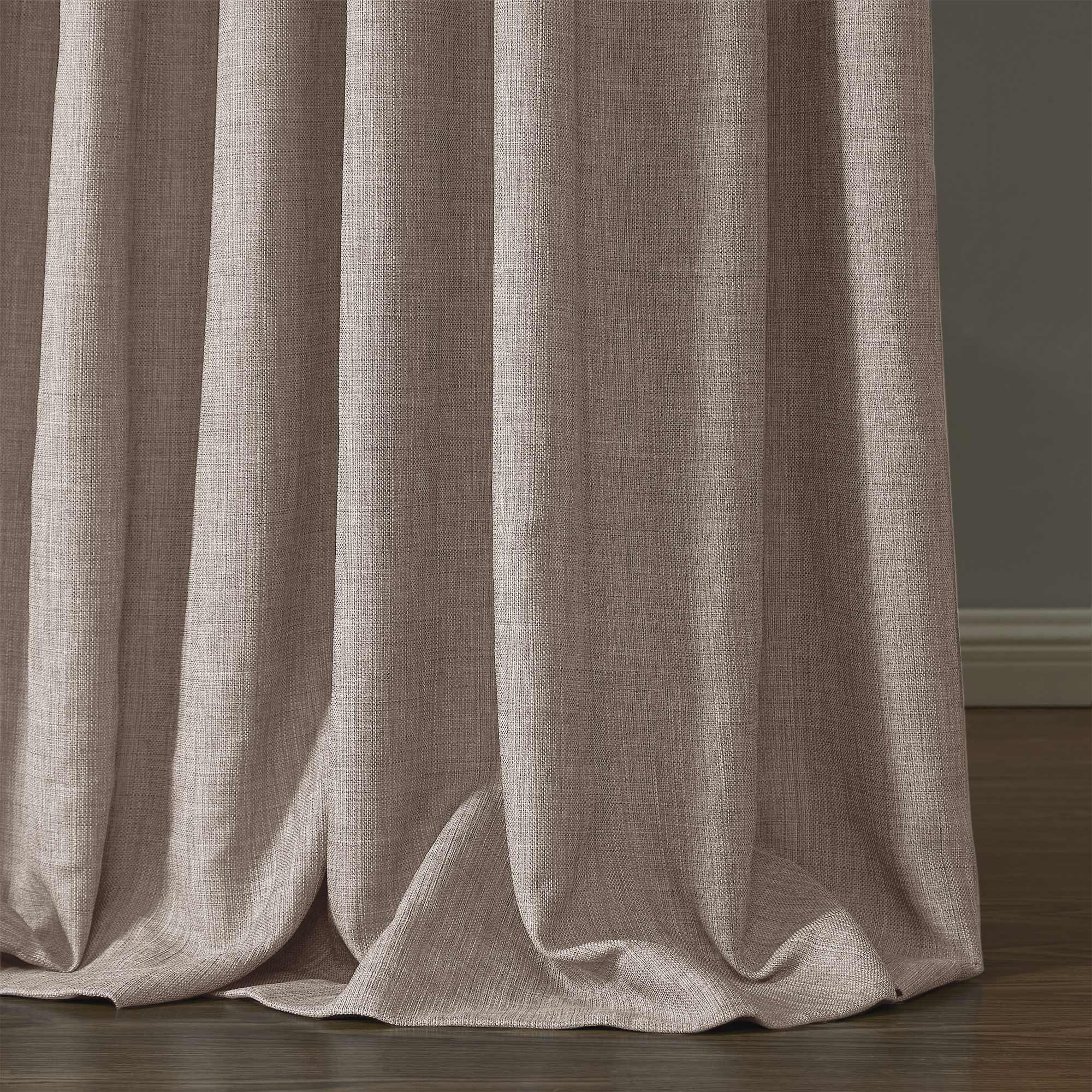 Custom Permanently Flame Resistant Blockout Curtains