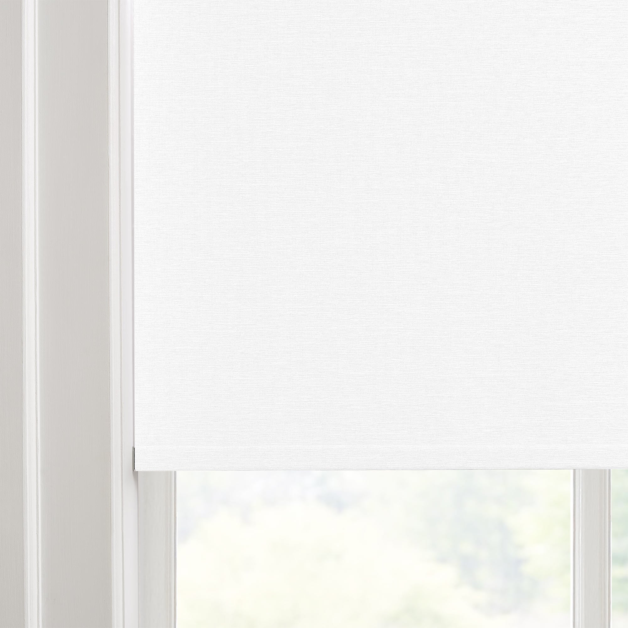 Custom Linen Look 100% Blackout Roller Shades|Custom Size Blackout/Thermal
