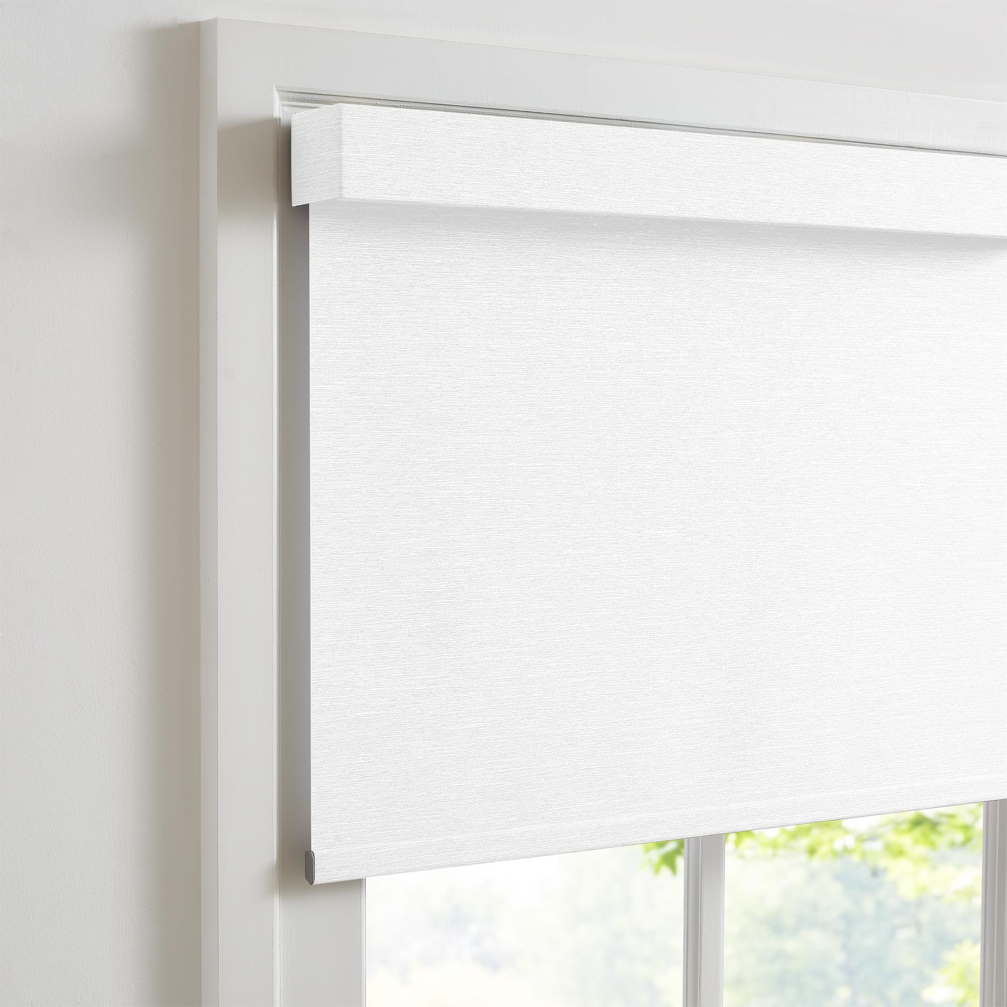 Custom Linen Look 100% Blackout Roller Shades|Custom Size Blackout/Thermal