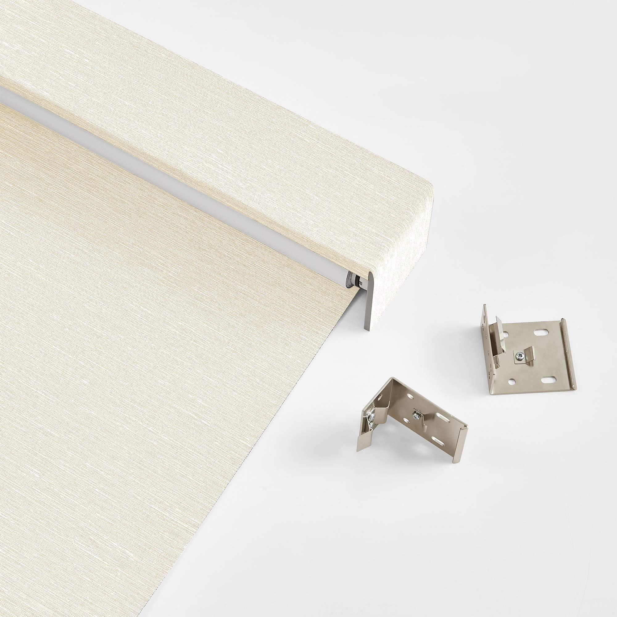Custom Linen Look 100% Blackout Roller Shades|Custom Size Blackout/Thermal