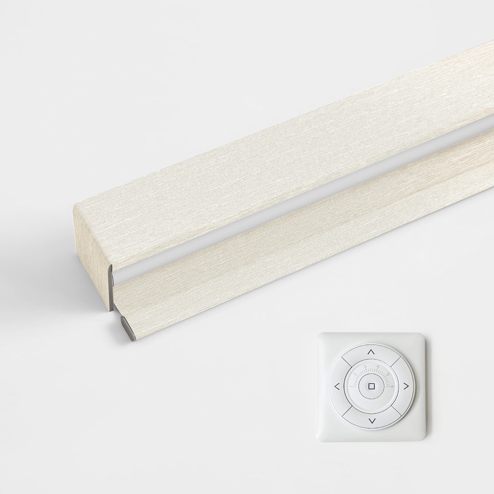Custom Linen Look 100% Blackout Roller Shades|Custom Size Blackout/Thermal