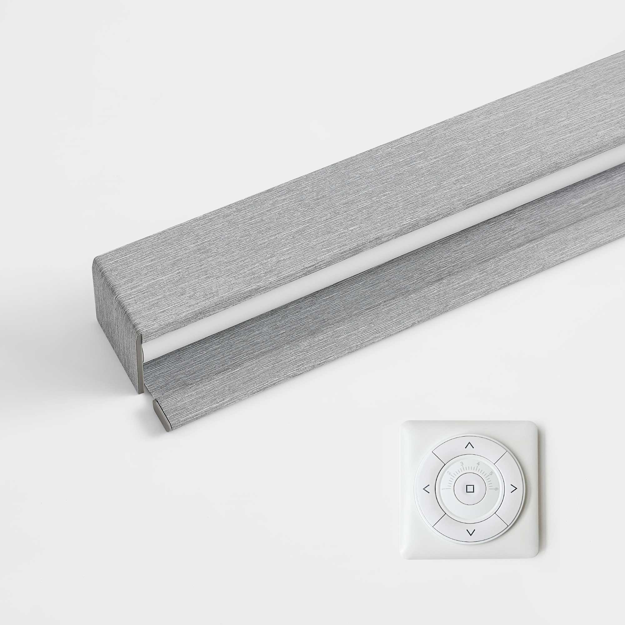 Custom Linen Look 100% Blackout Roller Shades|Custom Size Blackout/Thermal