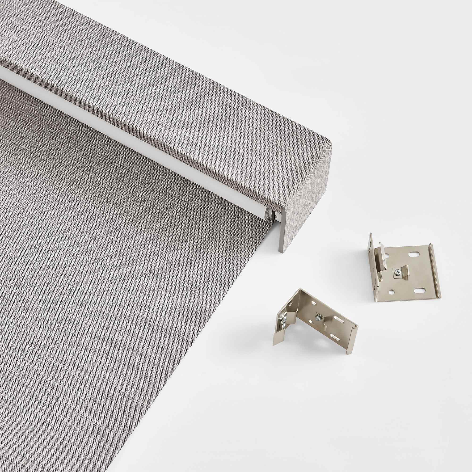 Custom Linen Look 100% Blackout Roller Shades|Custom Size Blackout/Thermal