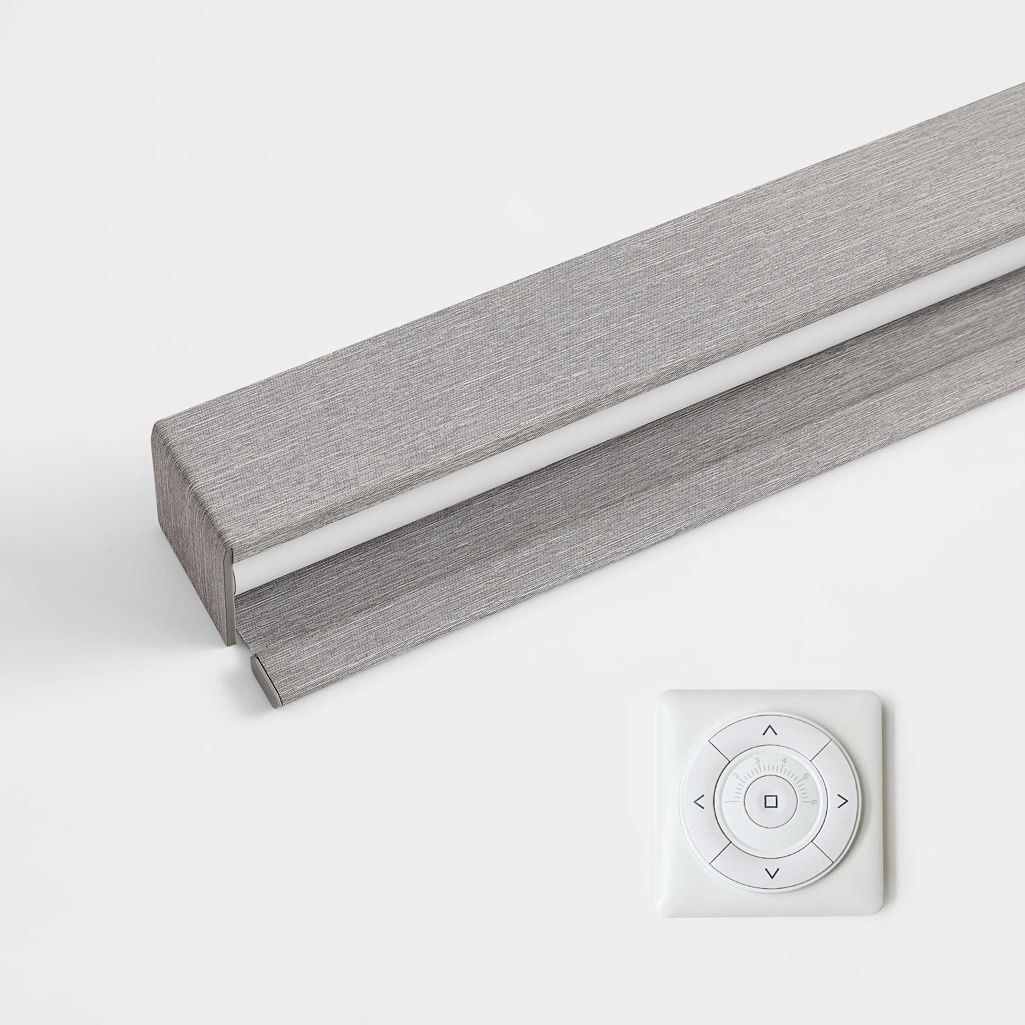 Custom Linen Look 100% Blackout Roller Shades|Custom Size Blackout/Thermal
