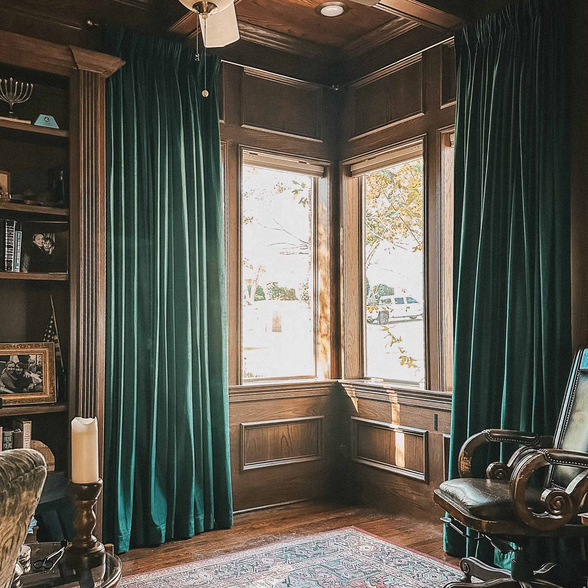 Custom Modern Velvet Curtains – Luxe Light Blocking & Elegant Home Décor