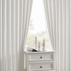 CurtainUK Custom Linen-Blend Curtains – Elegant Luxurious Drapes Tailored for Every Room
