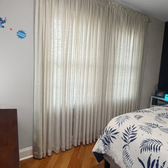 CurtainUK Custom Linen-Blend Curtains – Elegant Luxurious Drapes Tailored for Every Room