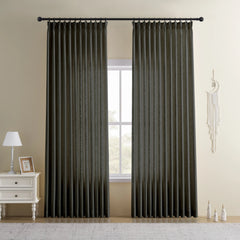 CurtainUK Custom Linen-Blend Curtains – Elegant Luxurious Drapes Tailored for Every Room