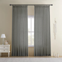 CurtainUK Custom Linen-Blend Curtains – Elegant Luxurious Drapes Tailored for Every Room