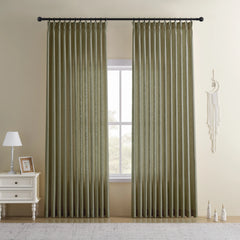 CurtainUK Custom Linen-Blend Curtains – Elegant Luxurious Drapes Tailored for Every Room