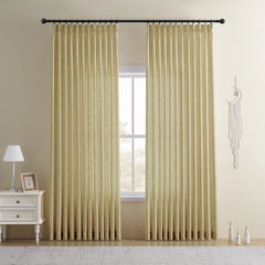 CurtainUK Custom Linen-Blend Curtains – Elegant Luxurious Drapes Tailored for Every Room