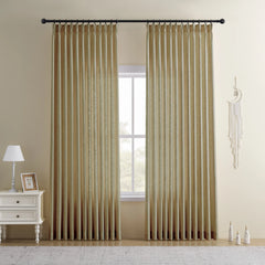 CurtainUK Custom Linen-Blend Curtains – Elegant Luxurious Drapes Tailored for Every Room