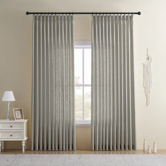 CurtainUK Custom Linen-Blend Curtains – Elegant Luxurious Drapes Tailored for Every Room