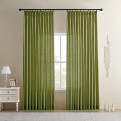 CurtainUK Custom Linen-Blend Curtains – Elegant Luxurious Drapes Tailored for Every Room