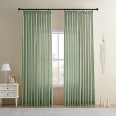 CurtainUK Custom Linen-Blend Curtains – Elegant Luxurious Drapes Tailored for Every Room