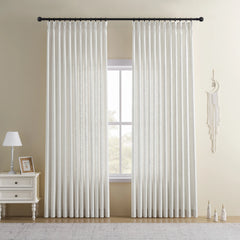 CurtainUK Custom Linen-Blend Curtains – Elegant Luxurious Drapes Tailored for Every Room
