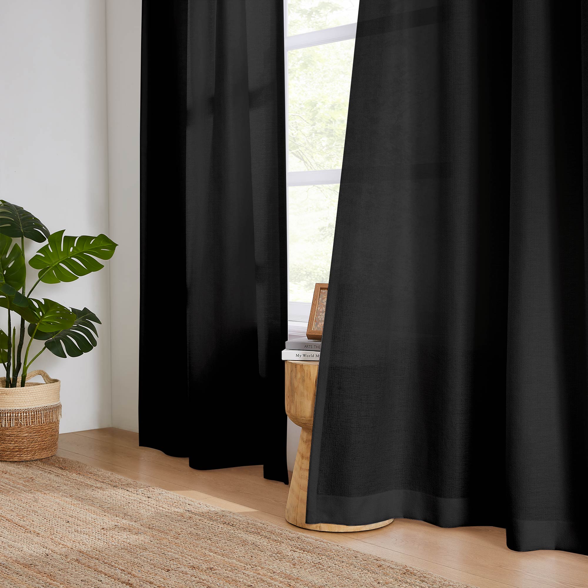 Custom Semi Sheer Curtains