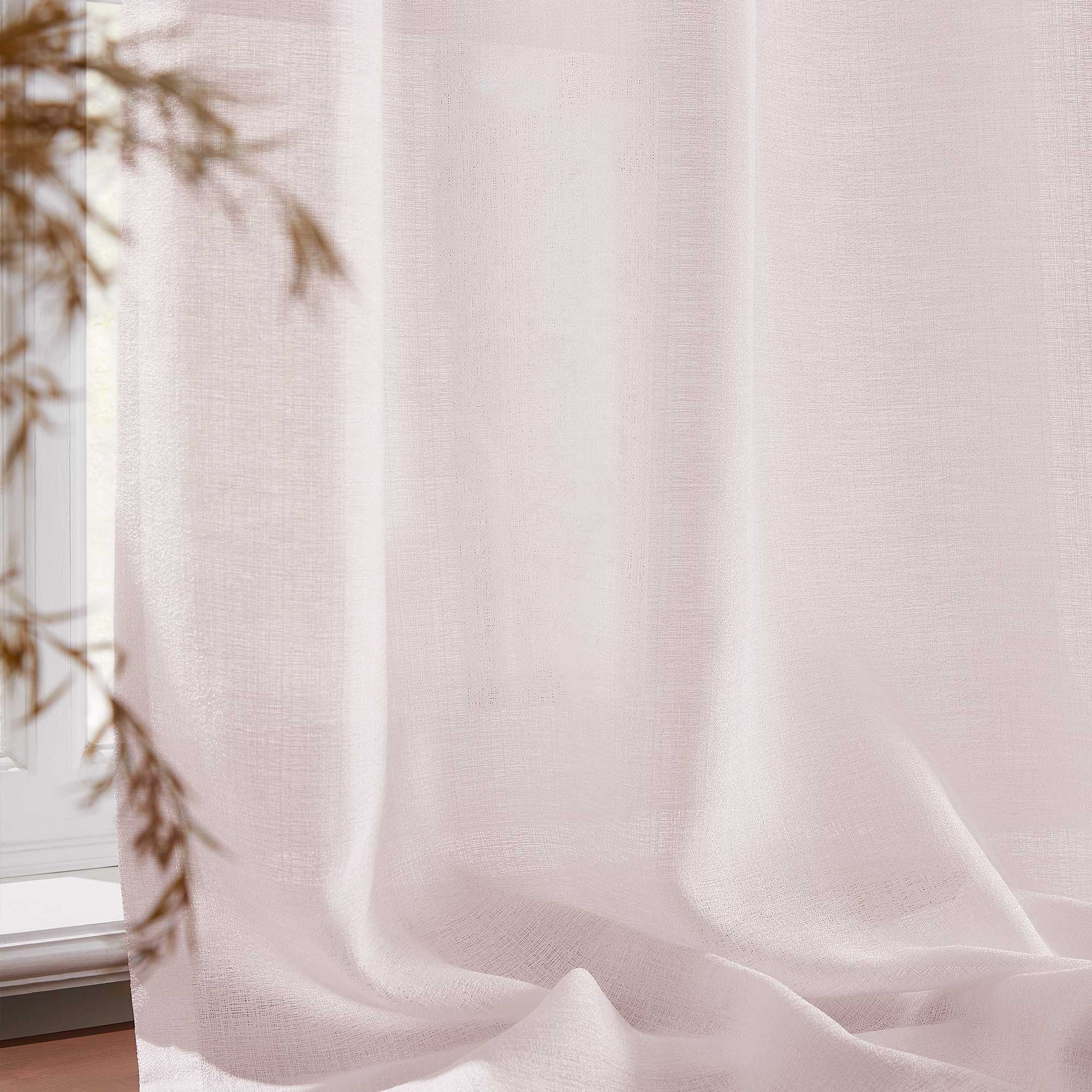 Custom Semi Sheer Door Curtains
