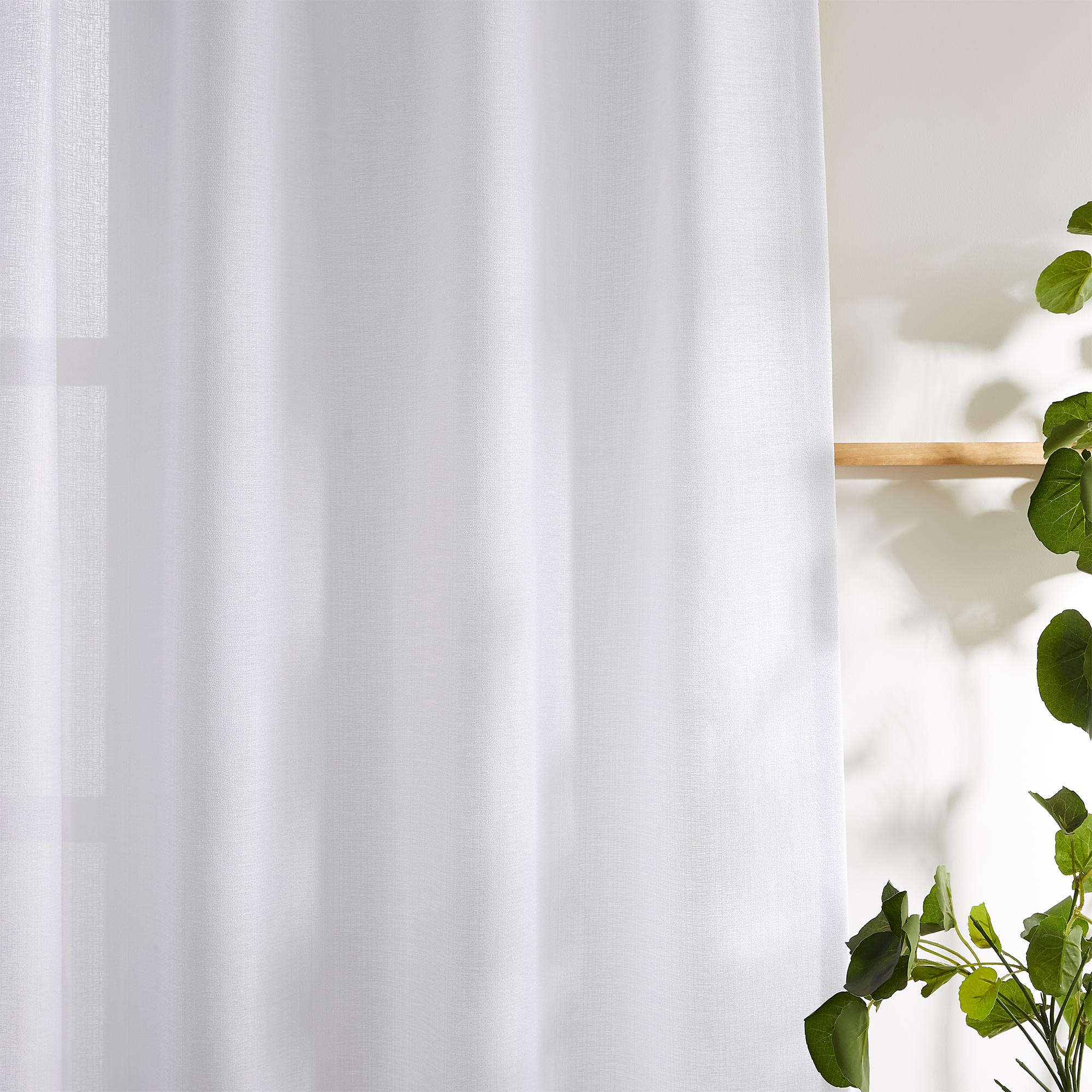 Custom Semi Sheer Door Curtains