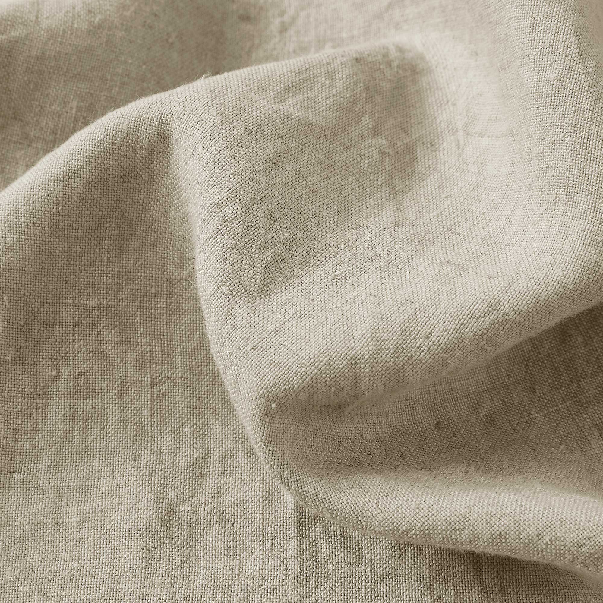 Custom Heavy 100% Blackout Linen Curtains