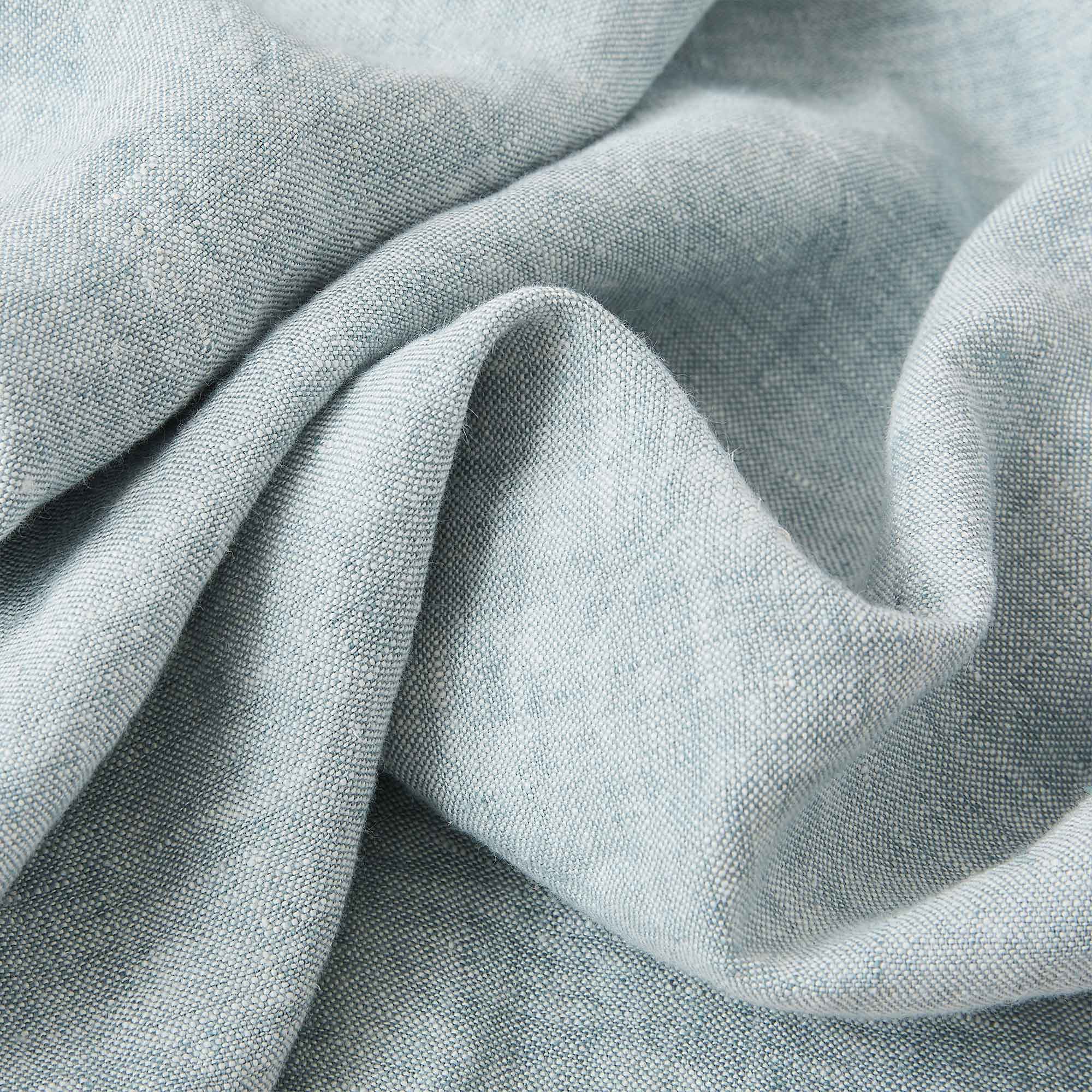 Custom Heavy 100% Blackout Linen Curtains