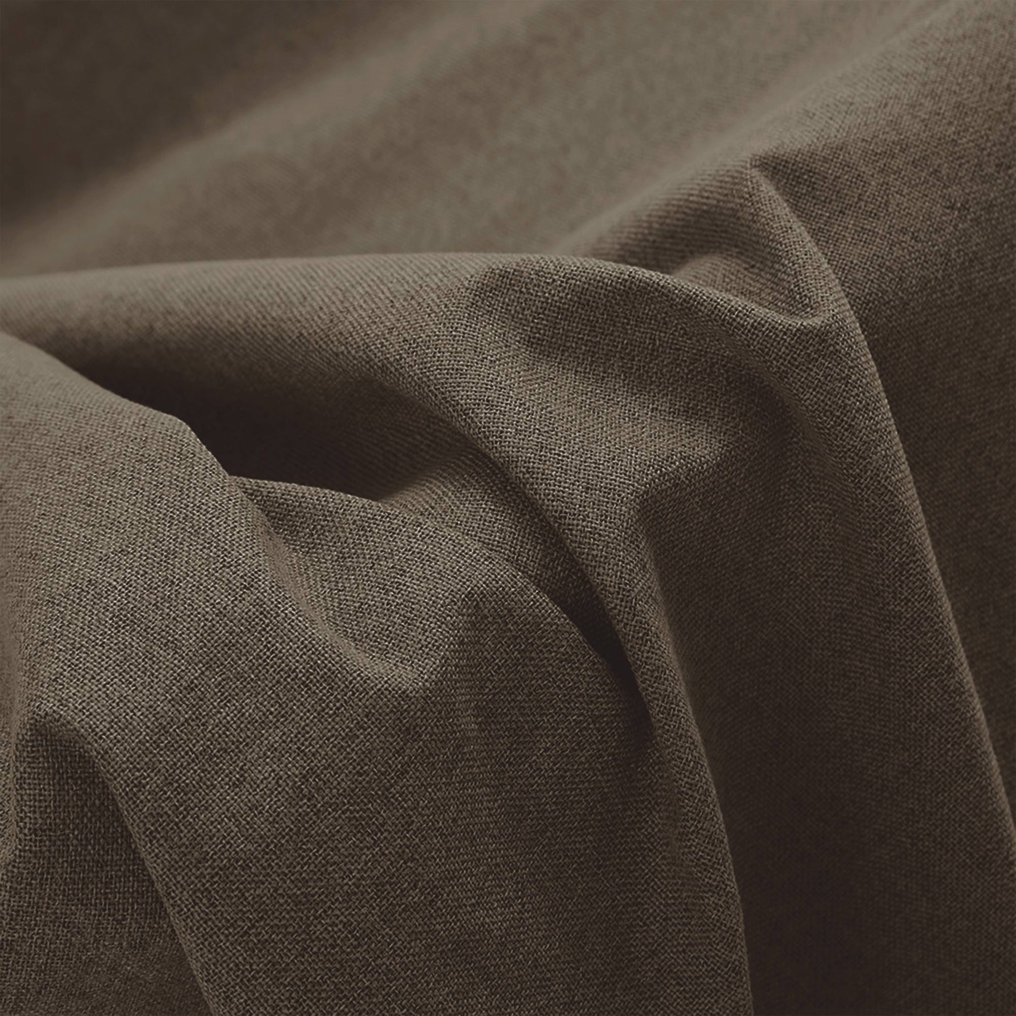 Linen Look 100% Blackout Curtains