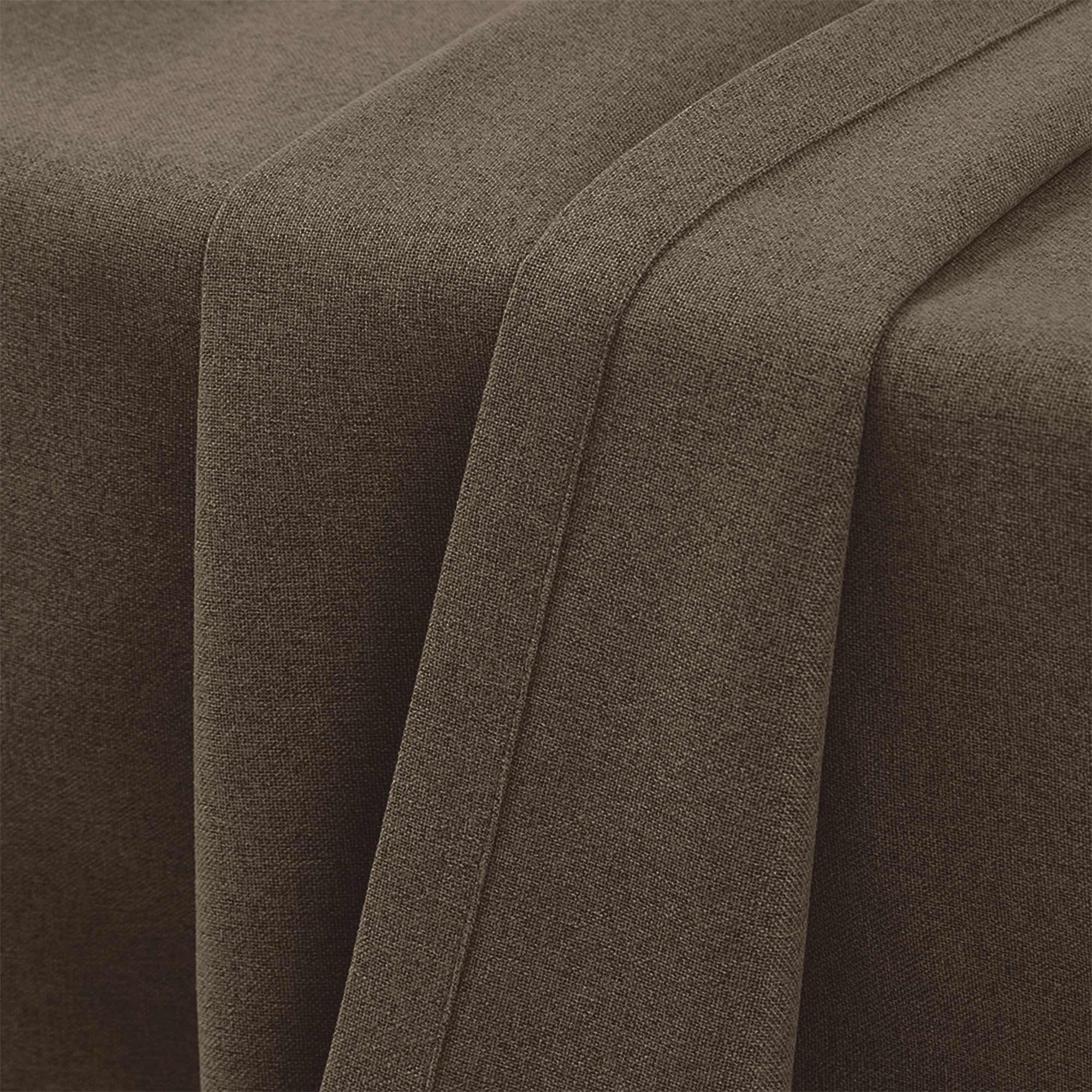 Linen Look 100% Blackout Curtains
