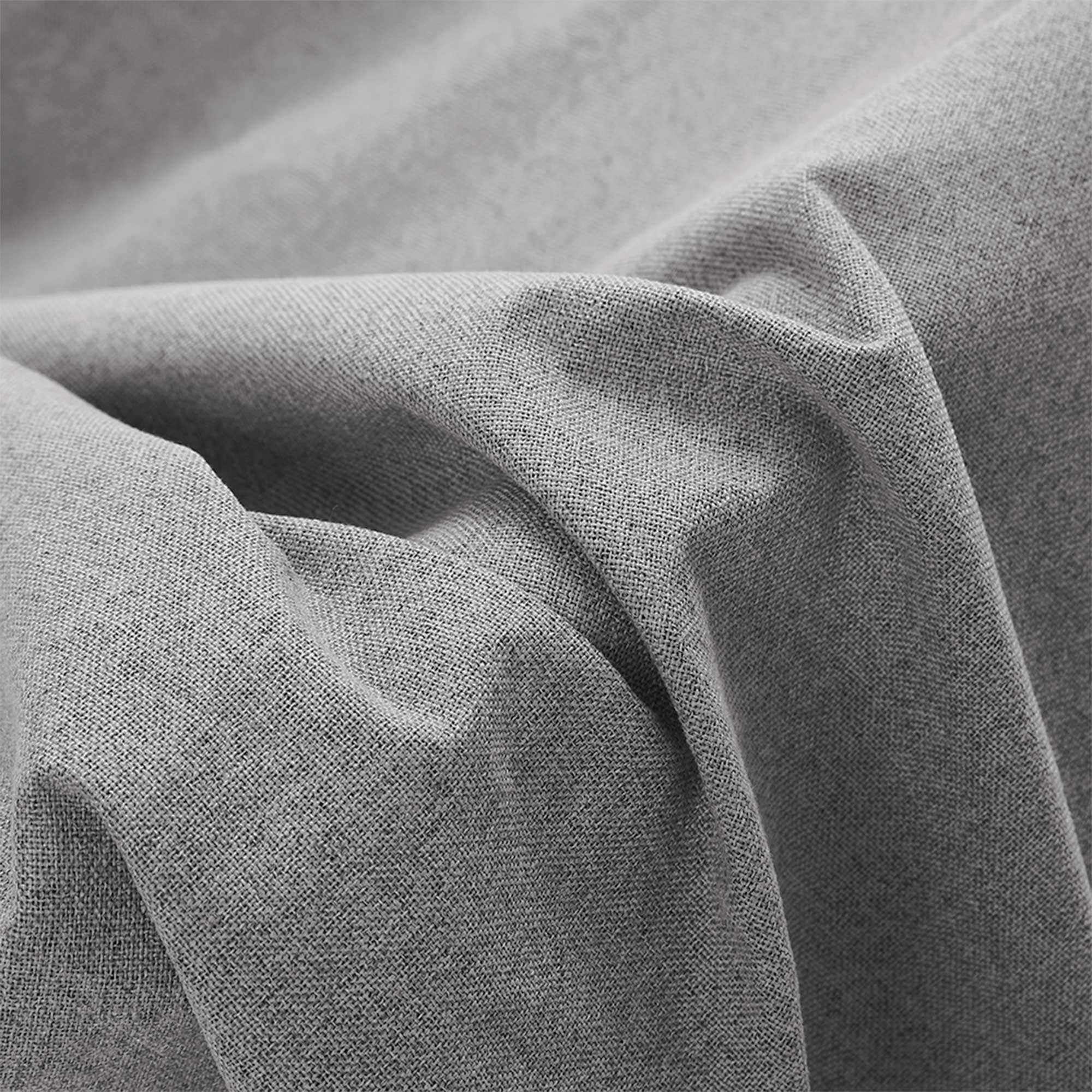 Linen Look 100% Blackout Curtains