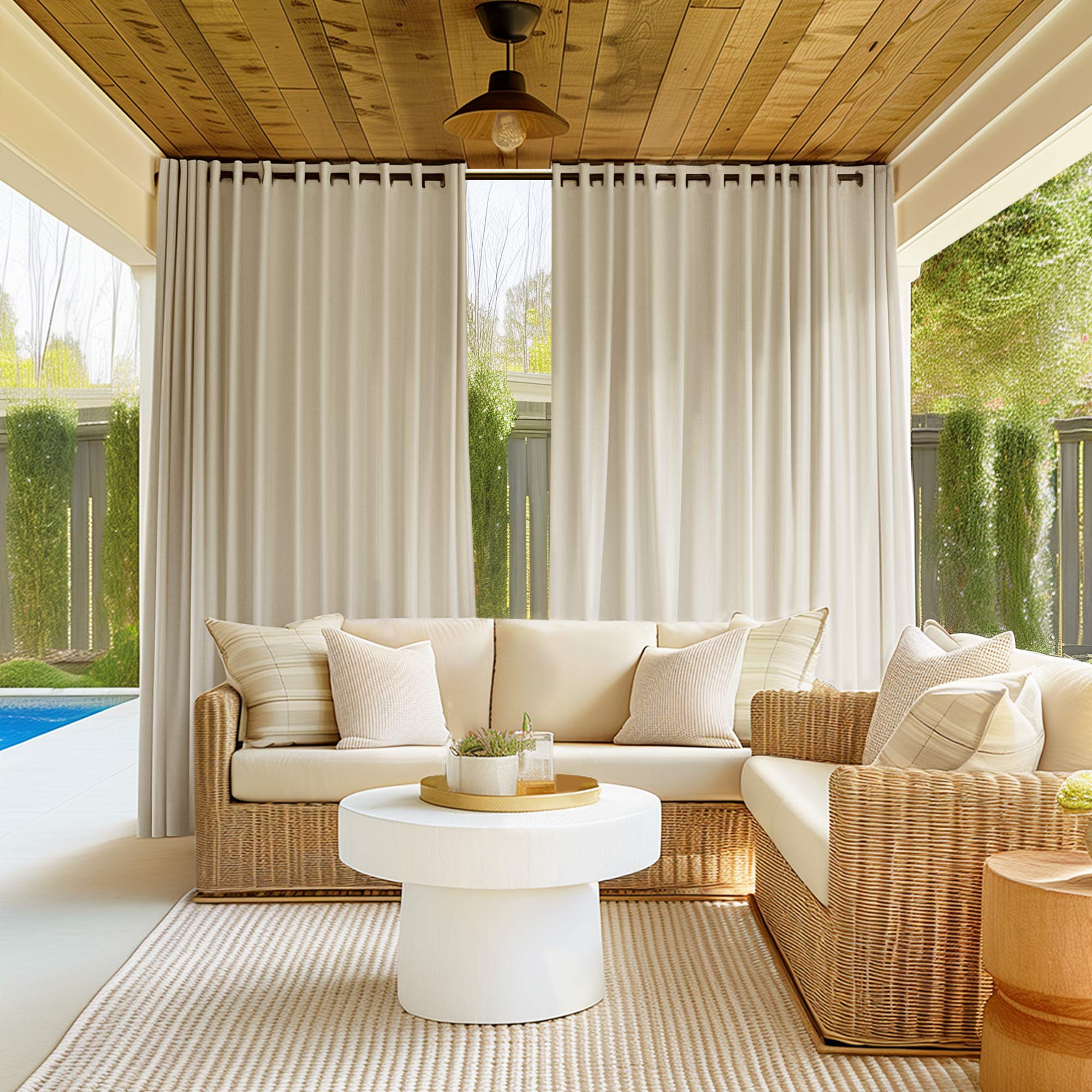 Custom Acrylic Outdoor Curtains