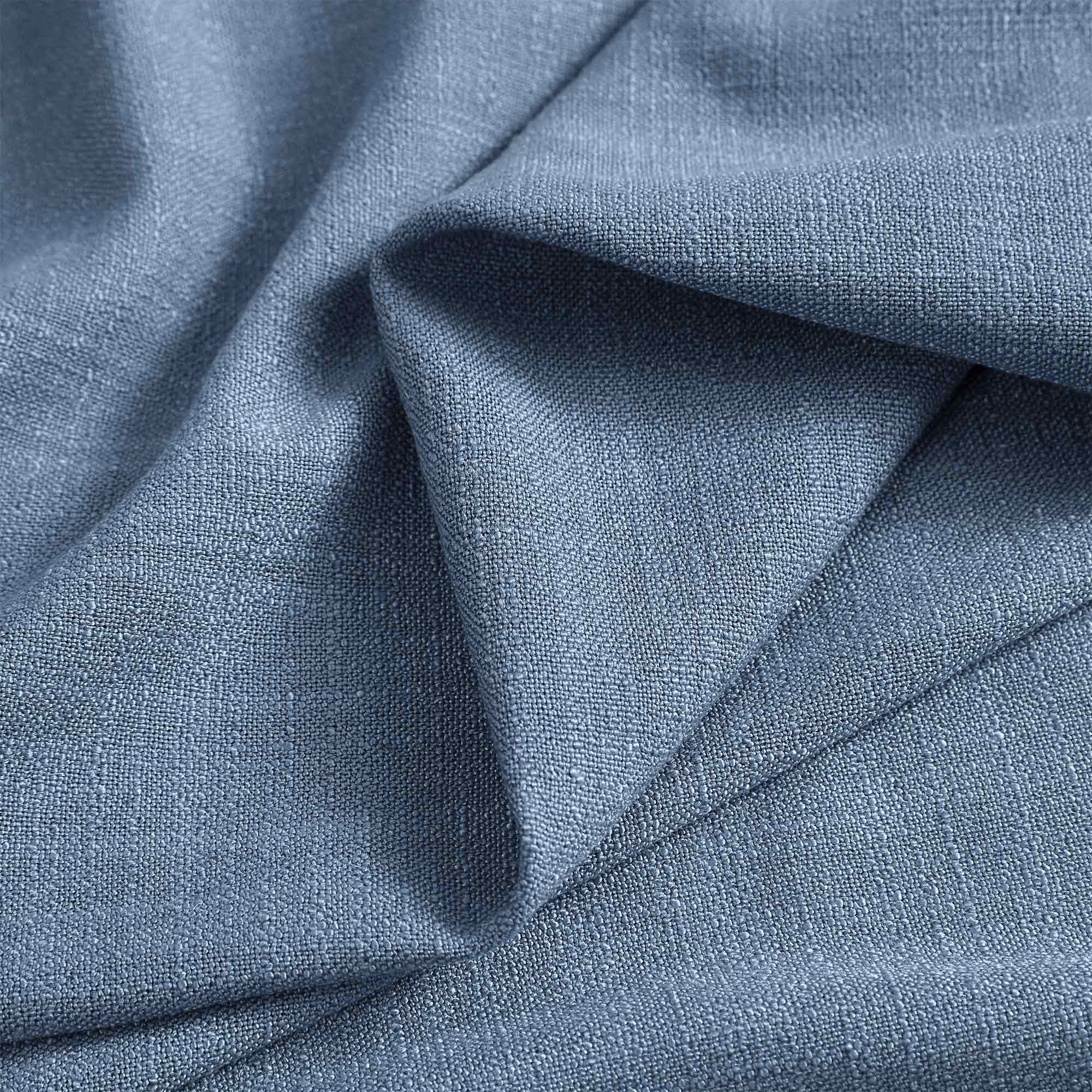 Custom Linen Blend Blockout Curtains