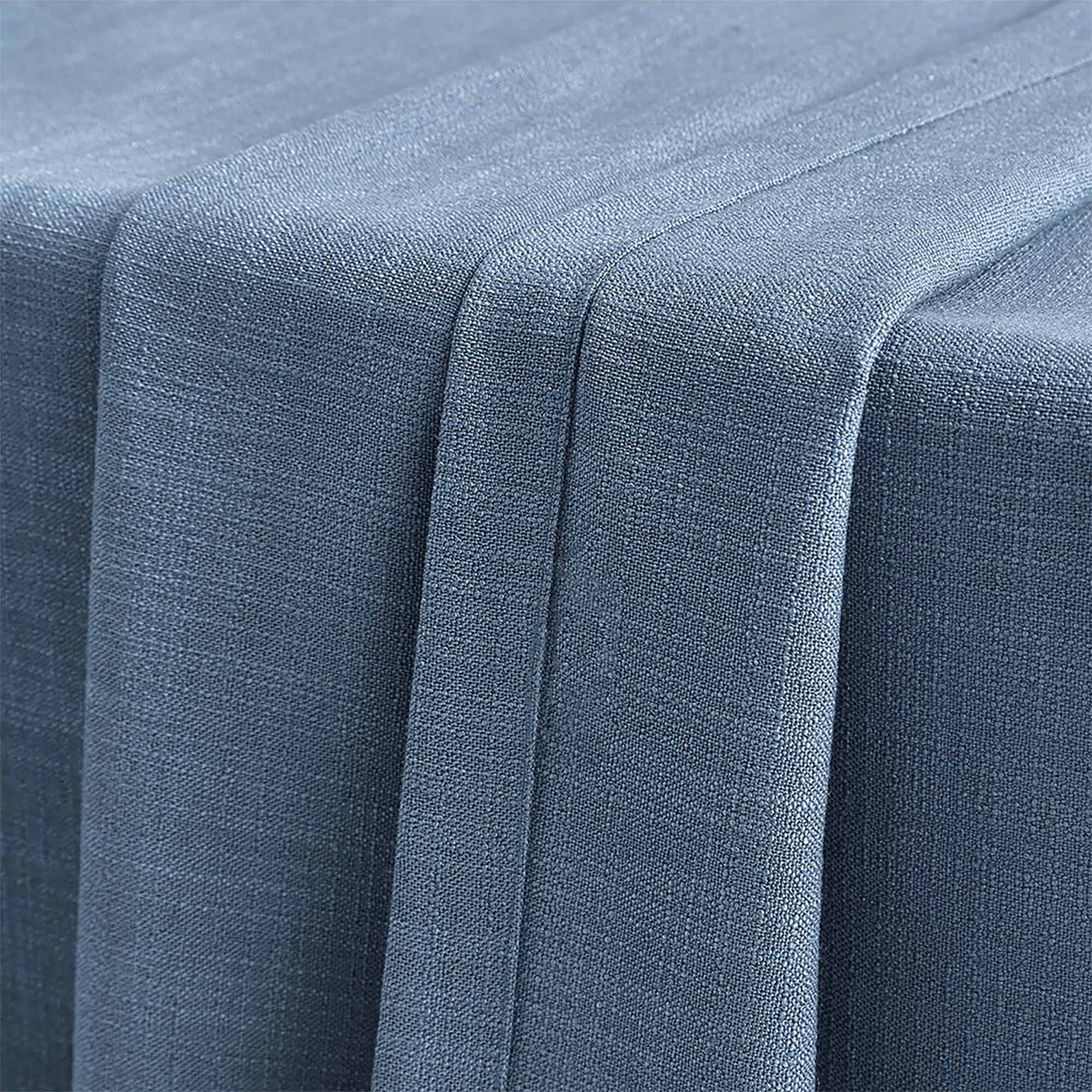Custom Linen Blend Blockout Curtains
