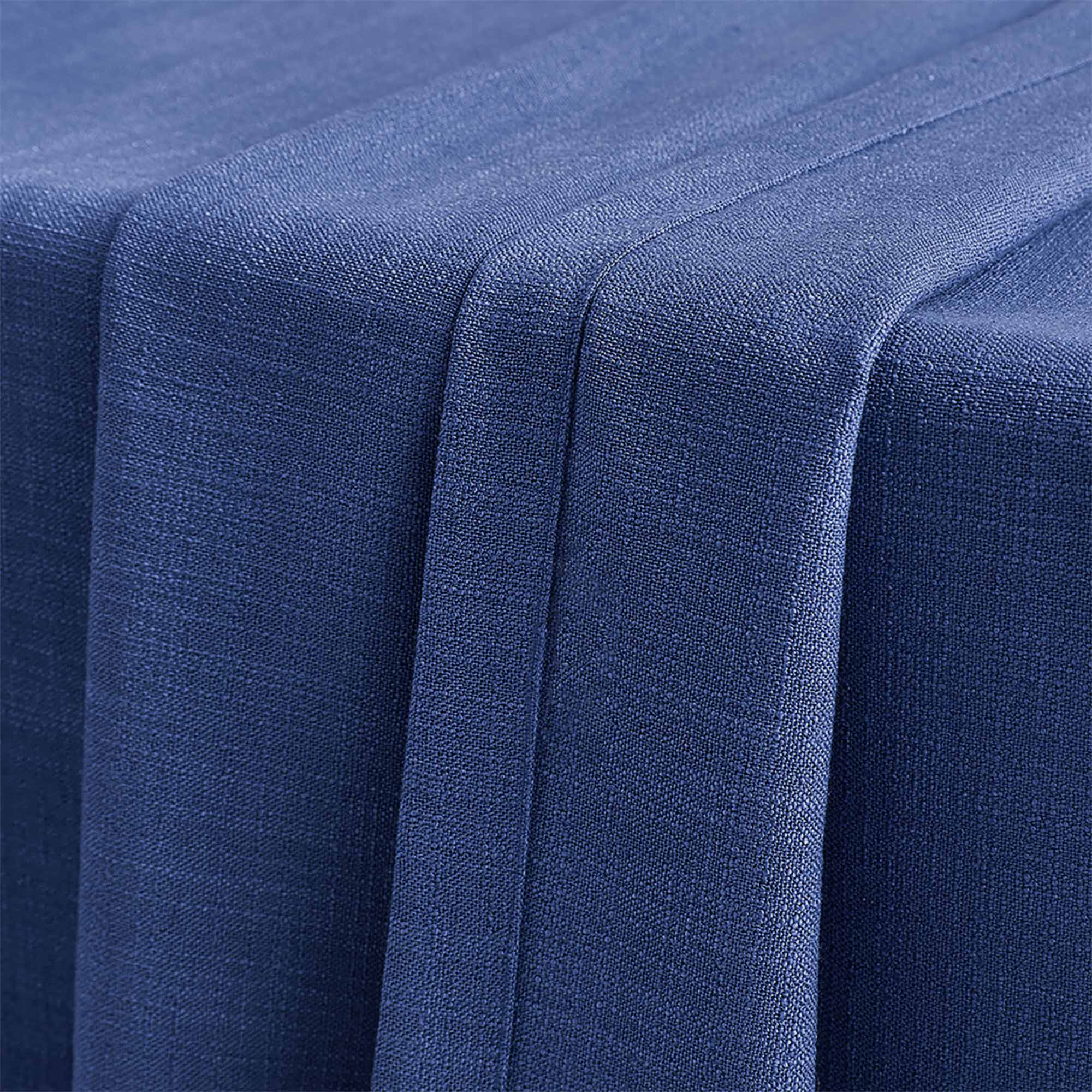 Custom Linen Blend Blockout Curtains