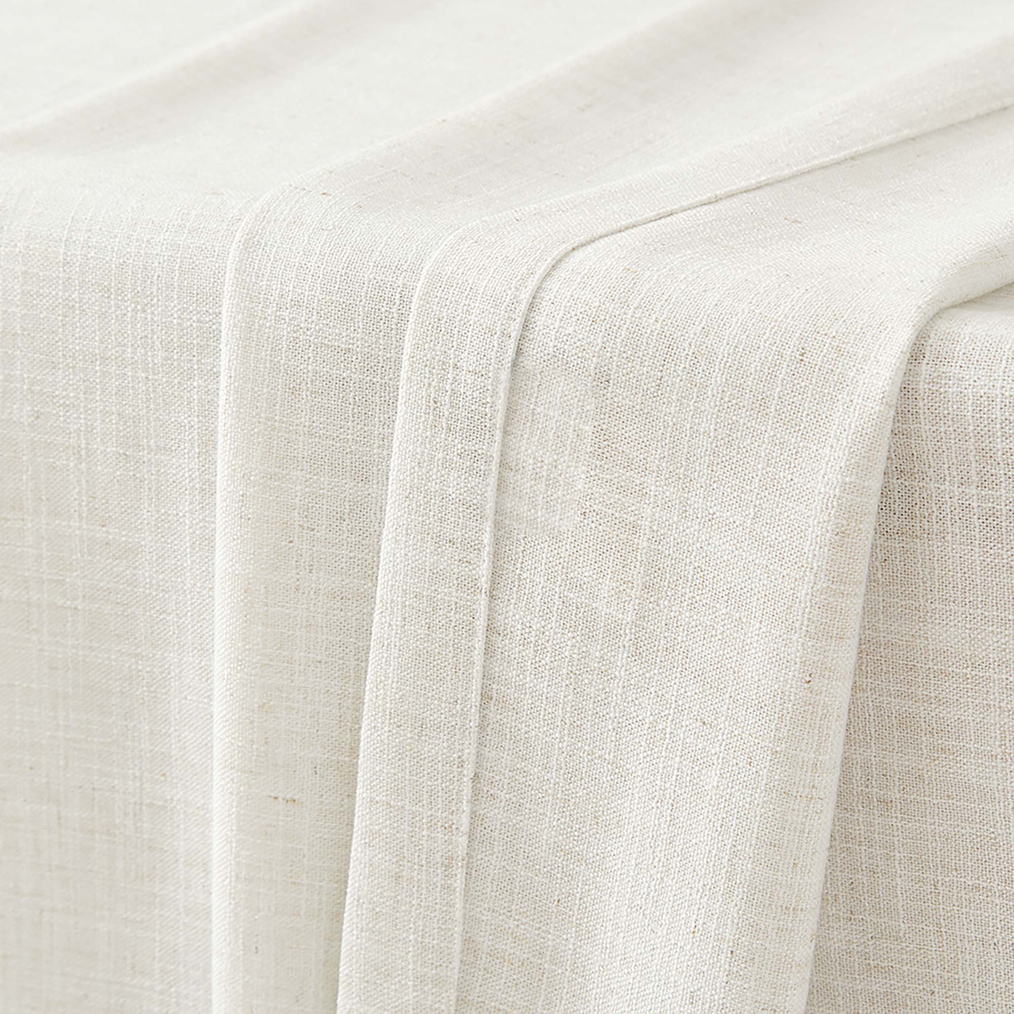 Custom Linen Blend Blockout Curtains