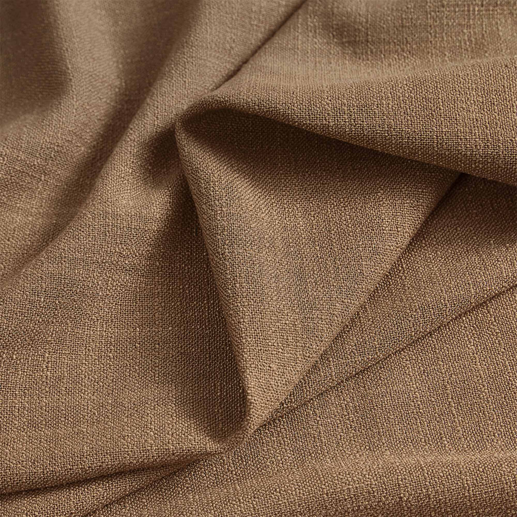 Custom Linen Blend Blockout Curtains