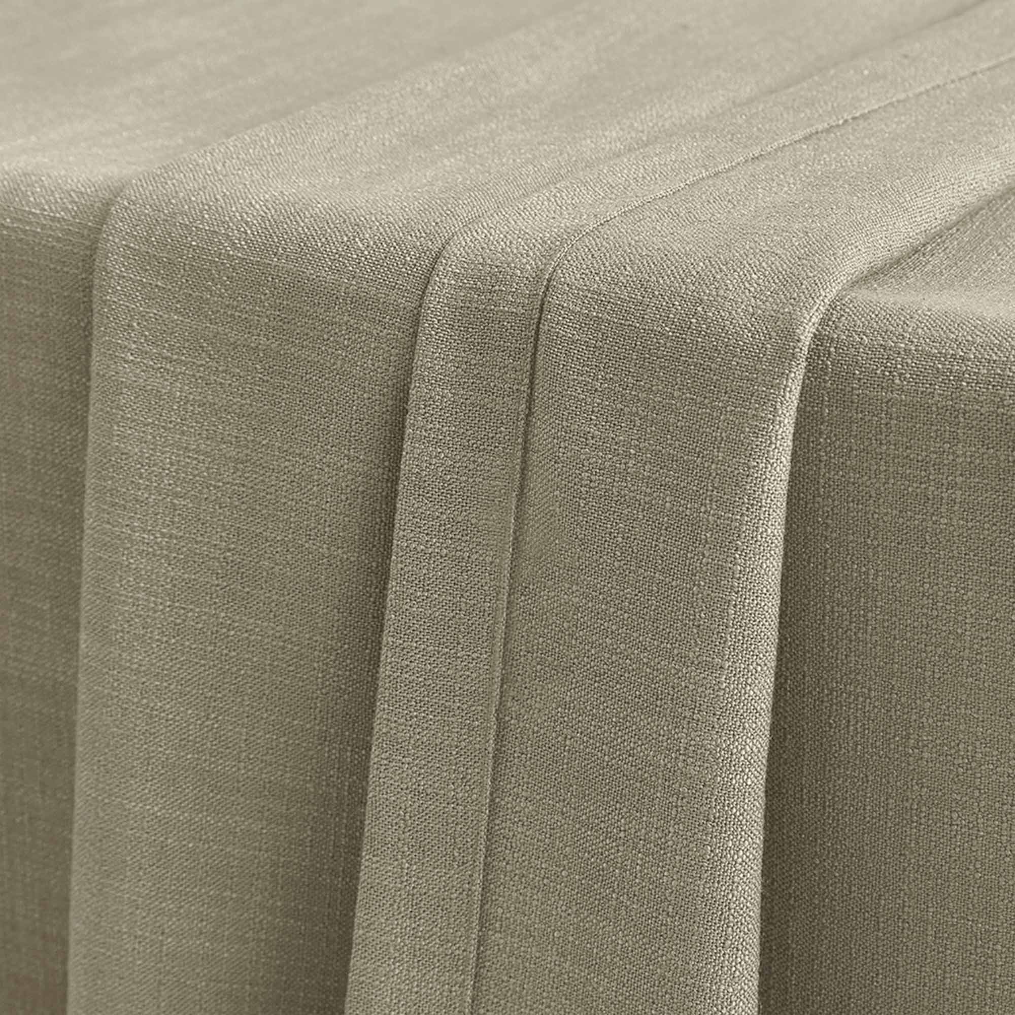 Custom Linen Blend Blockout Curtains