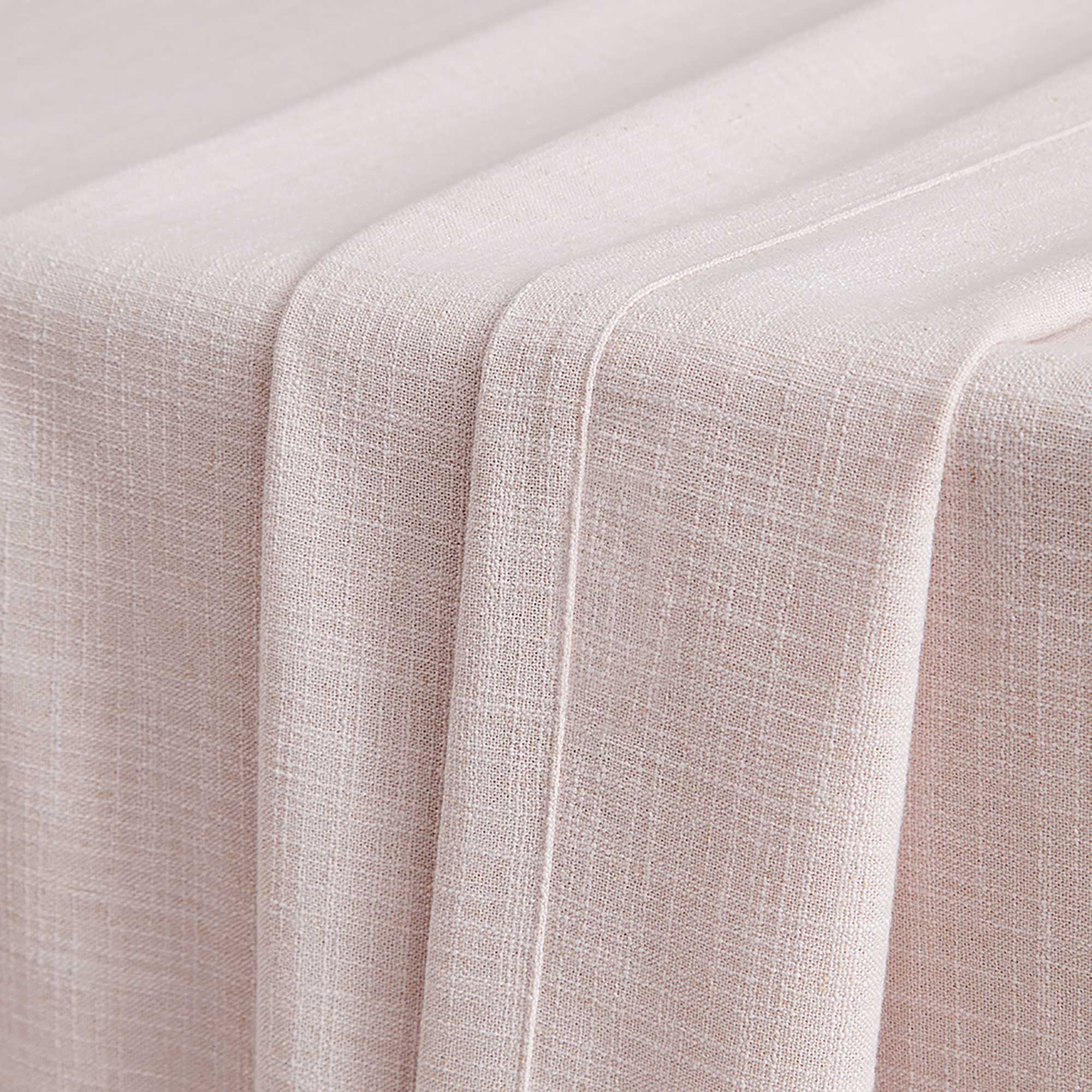 Custom Linen Blend Blockout Curtains