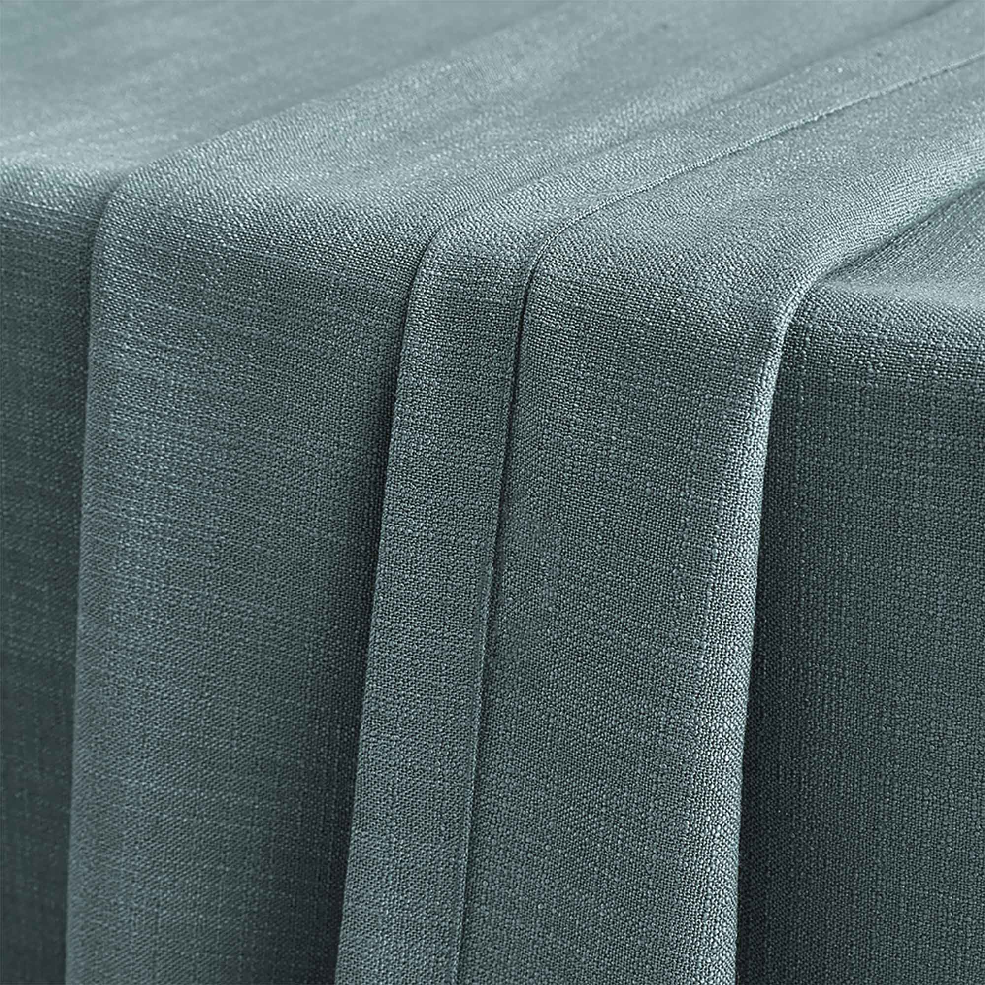 Custom Linen Blend Blockout Curtains